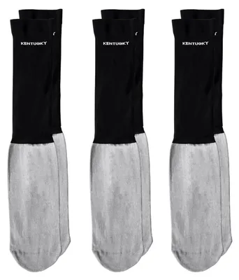 Produktbild von Kentucky Horsewear Socken Basic Set of 3 Reitsocken Black 35-40