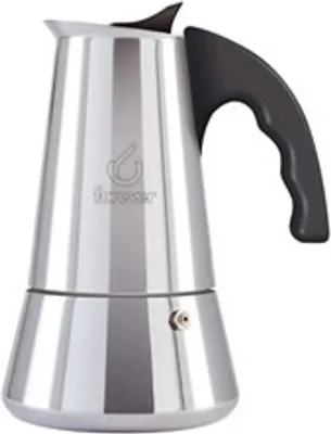 Produktbild von Forever Espressokocher Miss Conny 10 Tassen Edelstahl Induktion