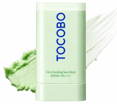 Zdjęcie produktu dla Tocobo Cica Cooling Sun Stick Spf50+ Pa++++, Obraz wygenerowany przez AI