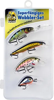 Produktbild von Behr Barsch Forelle 4 Stück Wobbler Set