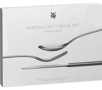 Produktbild von WMF Besteck-Set Palermo, 60-teilig, (Vorteilspack)