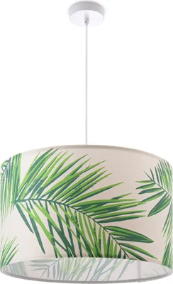 Produktbild von Deckenlampe Wohnzimmer Lampe Esstisch Pendelleuchte Blumen Palmen Deko E27