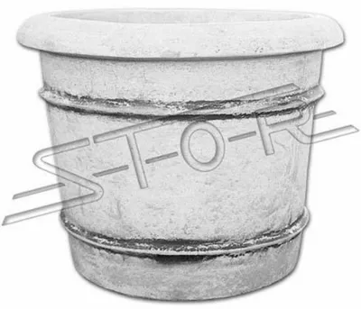 Produktbild von Blumenkübel Pflanz Kübel Dekoration Figur Blumentöpfe Garten Vasen Gefäss  563