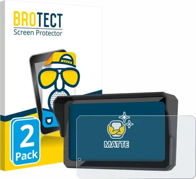Produktbild von 2x BROTECT Schutzfolie für Carpuride W602BS Displayschutz Displayschutzfolie Folie Matt Entspiegelungsfolie