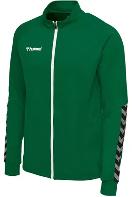 Produktbild von hummel Authentic Poly Trainingsjacke Kids F8745 Gruen, 16 (176) Kinder
