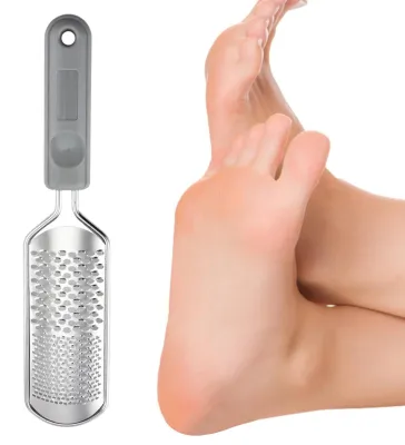 Produktbild von Füßenschrubber-Set – Fußfeile mit ergonomischem Griff