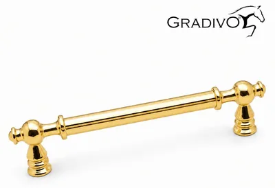 Produktbild von Möbelgriff Küchengriffe Schrankgriff Bügelgriff Schubladengriffe 952  Gold  128 mm