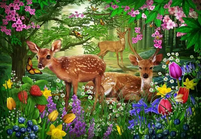 Produktbild von Bluebird Puzzle Legespiel Spirit of Spring - 1000 Teile bunt