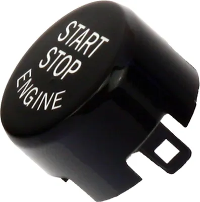 Produktbild von Overdrive-Racing Startknopf für BMW 1er F20 2er F22 3er F30 4er F32 5er F10 6er F06 7er F01 X1 X2 X3 X4 X5 X6 Start Stop Knopf Schwarz Hochglanz