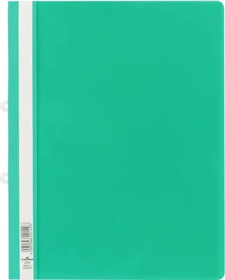 Produktbild von DURABLE Sichthefter mit Abheftschieber A4+, 258005 grün