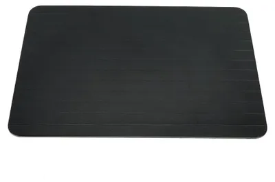 Produktbild von Schnellauftauplatte aus Metall, lebensmittelecht, Fleischauftauplatte, Küchenzubehör (Schwarz)