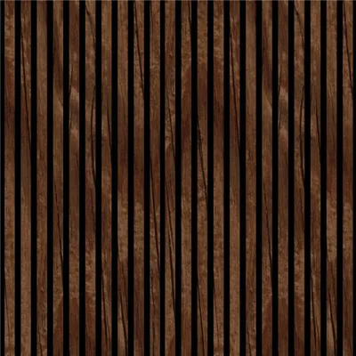 Produktbild von Nassraum Wandpaneele Kunststoff - 1,9 x 57,25 x 240 cm - Eichenoptik Dunkelbraun rustikal - Neuhofer