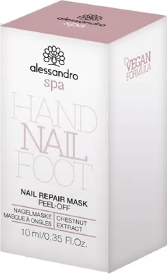 Obrázek produktu pro Alessandro Spa Nail Obnovující maska na nehty na rukou a nohou Peel-Off (10 ml)