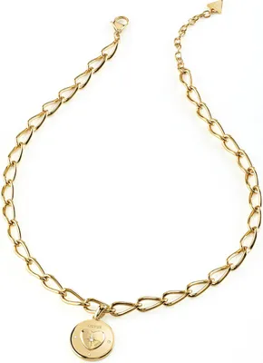 Produktbild von Damen Gold Guess Herz Halskette 45cm