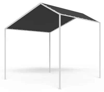 Obrázok produktu pre Blumfeldt Pergola, kovový altánok, šikmá strecha z PE, vodotesný, hliníkový rám