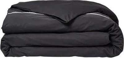 Produktbild von Bettwäsche-Set TODAY Prestige, 220 x 240 cm, 2 Personen, 100% Percale, Spitze, Anthrazit