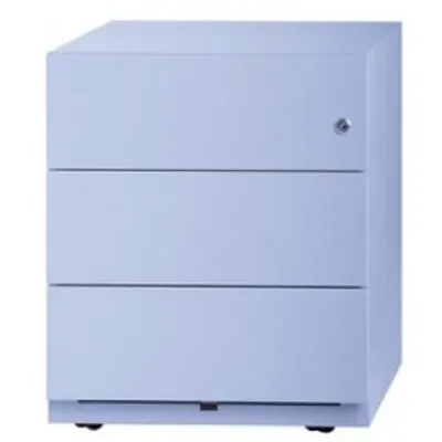 Produktbild von BISLEY Rollcontainer, blau, 1 Schublade