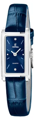Produktbild von Festina F20769/4 Uhr Damenuhr Lederarmband blau