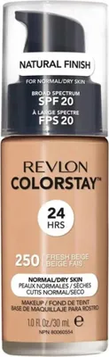 Produktbild von Revlon ColorStay Longwear Makeup for Normal/Dry Skin, SPF 20, Pumpenflasche, Flüssigkeit, trockene Haut, Fresh Beige, Natürlich/Natur, 30 ml