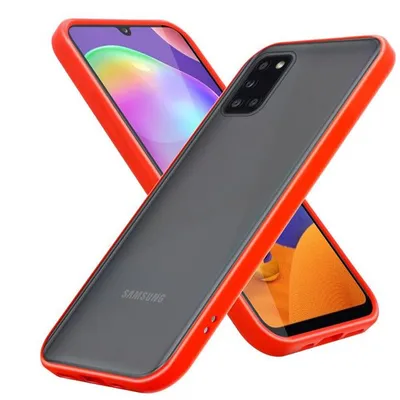 Immagine prodotto di Cadorabo custodia per Samsung Galaxy A31 custodia protettiva in silicone TPU trasparente custodia per cellulare ibrida custodia protettiva