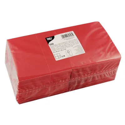 Produktbild von Papstar 82898, Rot, Seidenpapier, Einfarbig, 46 g/m², 240 mm, 240 mm
