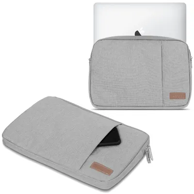 Produktbild von Apple MacBook 12 Zoll Hülle Tasche Schwarz / Grau / Blau Cover Case EtuiNotebook Sleeve Farbe:Grau