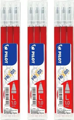 Produktbild von Frixion Mine 1.0 - 9er-Set rot