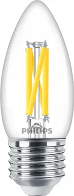 Produktbild von Philips MASTER LED E27 Kerze Fadenlampe Klar 3.4W 470lm - 922-927 Dim To Warm | Höchste Farbwiedergabe - Dimmbar - Ersatz Für 40W