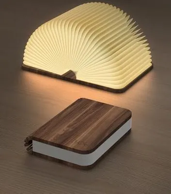Produktbild von Lichtbücher, Zimmerbeleuchtung, Vintage -Lampe, drahtloser Tischnacht wiederaufladbares LED -Lampen -Schlafzimmer, Outdoor, Partys, Geburtstagsgeschen