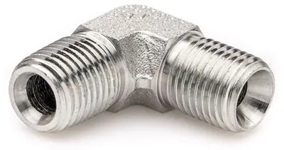 Produktbild von POLBERIS Rohrbogen 1/4'' NPT - BSP stalowe nyplowe