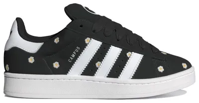 Image de Adidas Campus 00s, modèle noir avec motifs floraux (pour femmes) - Pointure européenne 36 2/3