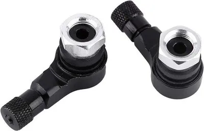 Produktbild von Ventildeckel Set 4 Stück - Aluminiumlegierung mit Gummidichtung, schwarz