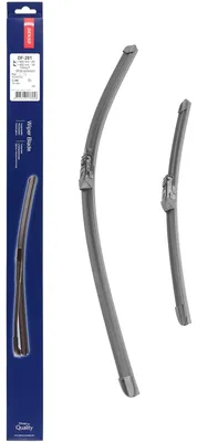 Productafbeelding van DENSO ruitenwisserset DF-281 (650/400 mm, voor auto's met rechtsgestuurde wielen): Twee stille, duurzame ruitenwissers