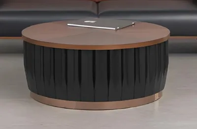 Obrázok produktu pre Konferenčný stolík kancelária štúdia dizajn 100 cm konferenčný stolík moderné stoly čierne
