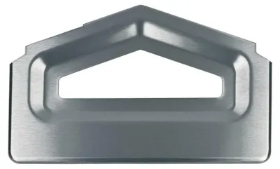 Tropfschutzplatte für EQ9 Kaffeevollautomaten, Edelstahl, silber