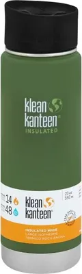 Productafbeelding van Klean Kanteen Edelstahlflasche mit Cafe cap 592ml vineyard green
