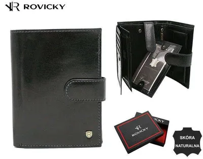 Obrázok produktu pre Veľká pánska kožená peňaženka - Rovicky