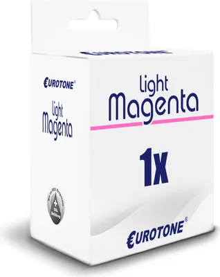 Produktbild von 1x Eurotone Tintenpatrone Alternative für Epson T2436 24XL C13T24364010 Rot hell Magenta light
