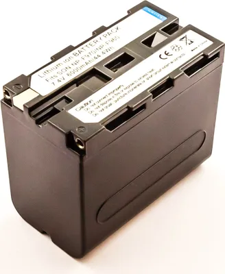 Produktbild von Akku für SONY ersetzt NP-F930, NP-F960, NP-F950/B, NP-F950, NP-F970B, NP-F930/B, NP-F970