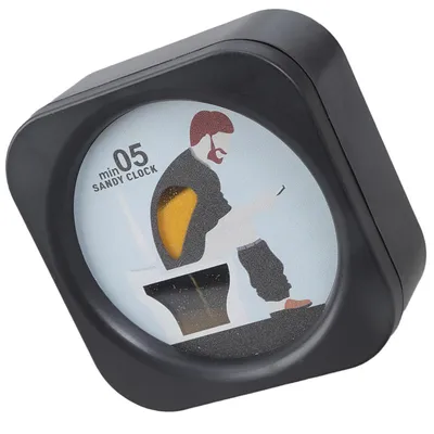 Produktbild von 5-Minuten Sanduhr 2pcs Timer Toilette, Lustiger Badezimmer-Timer, Humorvolle Heimdekoration, Zeitmesser Sanduhr für WC & Kinder Zeitbewusstsein