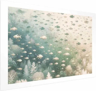 Produktbild von Posterpapier Poster - Marine World 90x60 cm Tiere g-H-10114-ao-a