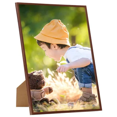 Produktbild von vidaXL Bilderrahmen Collage 5 Stk. für Wand Tisch Bronze 70x90 cm MDF