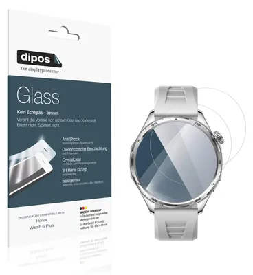 Image de 2x Protection ecrán pour Honor Watch 6 Plus Verre souple Film Protecteur 9H dipos