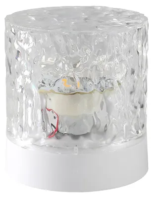 Obrázek produktu pro Noční světlo s vodními vlnami, 360 stupňů, dynamická, romantická LED atmosféra, stolní lampa do obývacího pokoje, ložnice, homochromie, zapojená a nezapojená