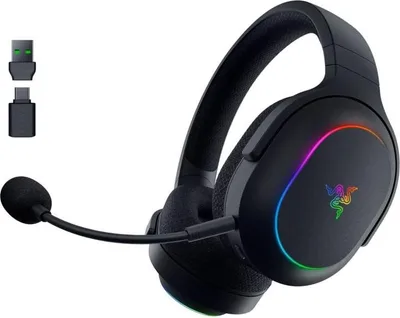 Obrázok produktu pre Razer Barracuda X Chroma, Bezdrôtový, 20 - 20000 Hz, Hranie, 285 g, Slúchadlá s mikrofónom, Čierna