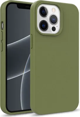 Produktbild von Mobigear  iPhone 14 Plus Hülle Umweltfreundliches Backcover - Olive
