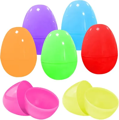 Immagine prodotto di Uova di Pasqua colorate riutilizzabili, 28 pezzi, ideali per la decorazione pasquale