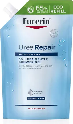 Obrázek produktu pro Eucerin Urearepair Jemný sprchový gel 5% po sprchování 400 ml