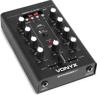 Produktbild von Vonyx STM500BT, 2 Kanäle, Schwarz