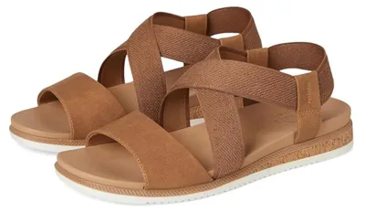 Produktbild von Skechers BOBS Desert Kiss Low Damen Sandalen – Vegane Sommerschuhe 38 EU